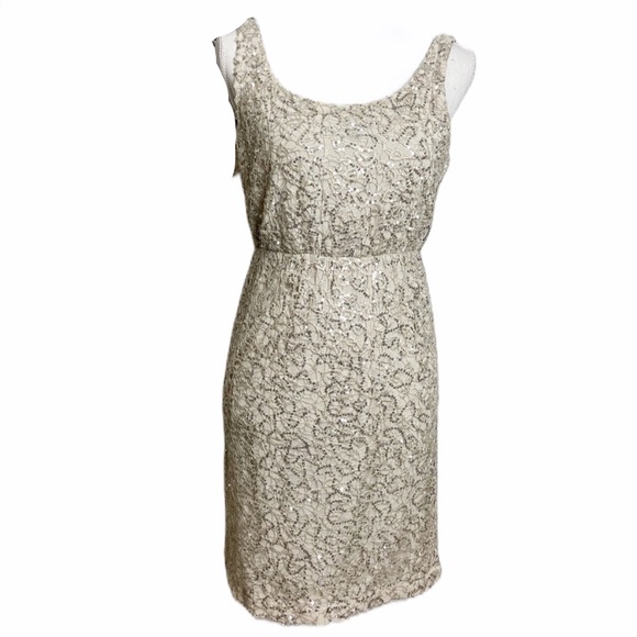 MM Couture Dresses & Skirts - NWT MM Couture byMiss Me Beige/Nude Sequin Dress